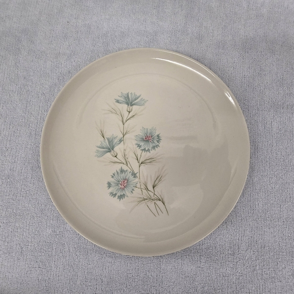 Set Of 5 Vintage Taylor Smith Taylor Ever Yours Boutonniere Dinner Plates EUC - Picture 6 of 13
